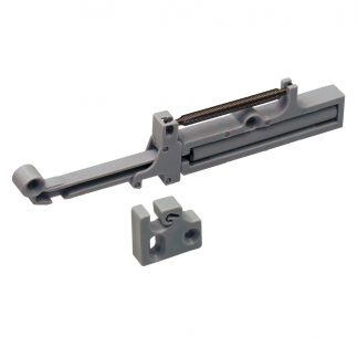UMAXO® ladedemper soft-close voor lades, zelfsluitend systeem | Gids dempers | Dempers | Zachte sluiting | Zelfsluitend systeem voor lades en schuifdeuren | Lades zelfsluitend. Retrofit Shock 16.10.600 van SISO Denemarken