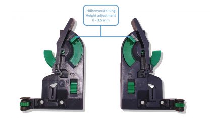 GRASS full-extension Dynapro Tipmatic (Push to Open) voor houten laden, 40 kg, incl. Koppelingen. Gereedschapsloze 4D-verstelmogelijkheid - Afbeelding 2
