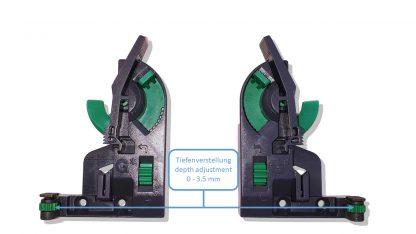 Grass Dynapro Soft-Close ondervloer loper Volledig uittrekbare loper voor houten lade, incl. Koppelingen. Gereedschapsloze 4D-verstelmogelijkheid - Afbeelding 4