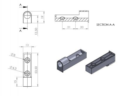 2 softclose deurdempers met lineaire montageplaat. Voor opschroefbare meubels - meubelkleppen, soft-close, kleppen, aanslagkleppen voor keukenkast of kast voor montage achteraf - Afbeelding 7