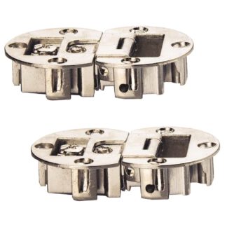 Flapscharnier 15.09.076 voor meubels, klepbeslag, afneembaar, door SISO Denmark. Productafbeelding