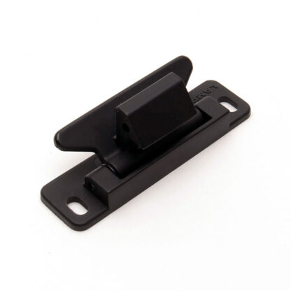 Krukslot zwart, vingerknop van polyamide met een stalen tegenplaat, LL-66BL van Sugatsune / LAMP® (Japan) - Afbeelding 3