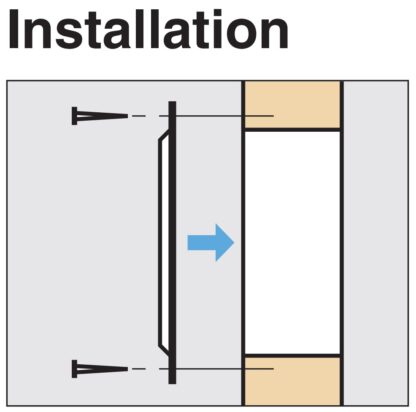 Hoogwaardig ventilatierooster van roestvrij staal V2A. Roestvrijstalen ventilatieroosters AST-45, AST-55, AST-70 en AST-100 van Sugatsune / LAMP® (Japan) - Afbeelding 2