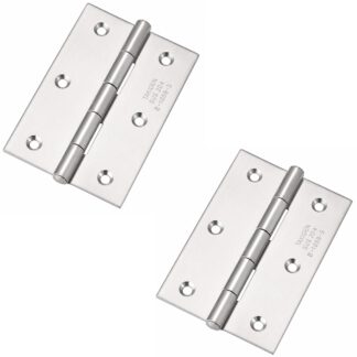 2 stukken hoogwaardig schroefscharnier, B-1059-3, maat: 64 mm, van TAKIGEN, laadvermogen: 9,7 kg (21 lbs). Productfoto 