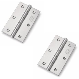 2 stukken hoogwaardige schroefscharnier, B-1059-1, maat: 89 mm, van TAKIGEN, laadvermogen: 13 kg (29 lbs). Productfoto 