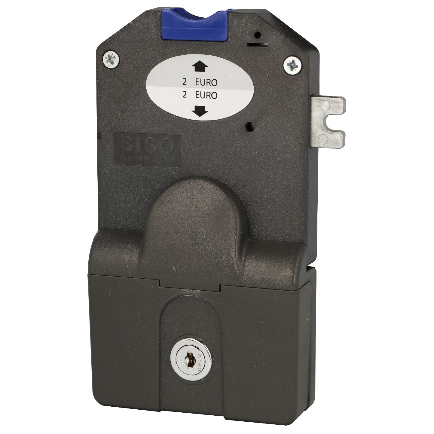 Betaling muntslot met munthouder voor 2-euromunt, uitvoering: rechts, 14.60.252-0+14.60.210-0.