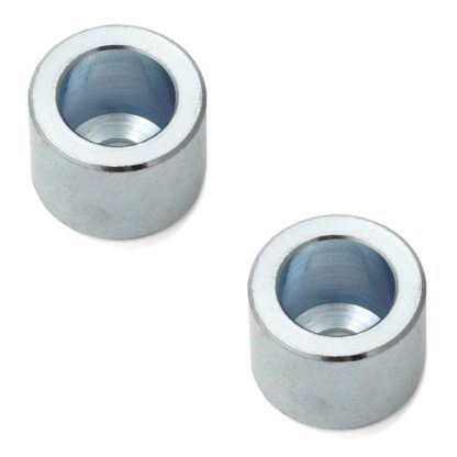 2 stuks stalen afstandhouder, oppervlak: gegalvaniseerd, 10,5 mm (0,5") BSP-8. Plaatwerk bevestiging BSP-8 voor handvat shell Sugatsune SD-160WB, handvat shell Sugatsune SD-160CR , door Sugatsune / LAMP® (Japan)