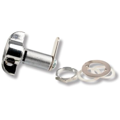 Draaiboutslot voor hangslot met handvatfunctie, 32 mm (1.3"), uitvoering: rechts, 14.04.589-0. Twist bolt lock voor hangslot met handvatfunctie voor lockers, plaatwerkkast, lockerkast, lockerkast en nog veel meer, door SISO Denmark - Afbeelding 2