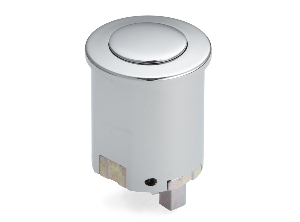 Hoogwaardige drukknoopsluiting met handvatfunctie, gemaakt van zinklegering (ZDC), oppervlak: verchroomd, uitvoering: rechts, PKL05RCR en PKLW. Stevige drukknoop voor jacht en nog veel meer, van Sugatsune / LAMP® (Japan) - Afbeelding 7