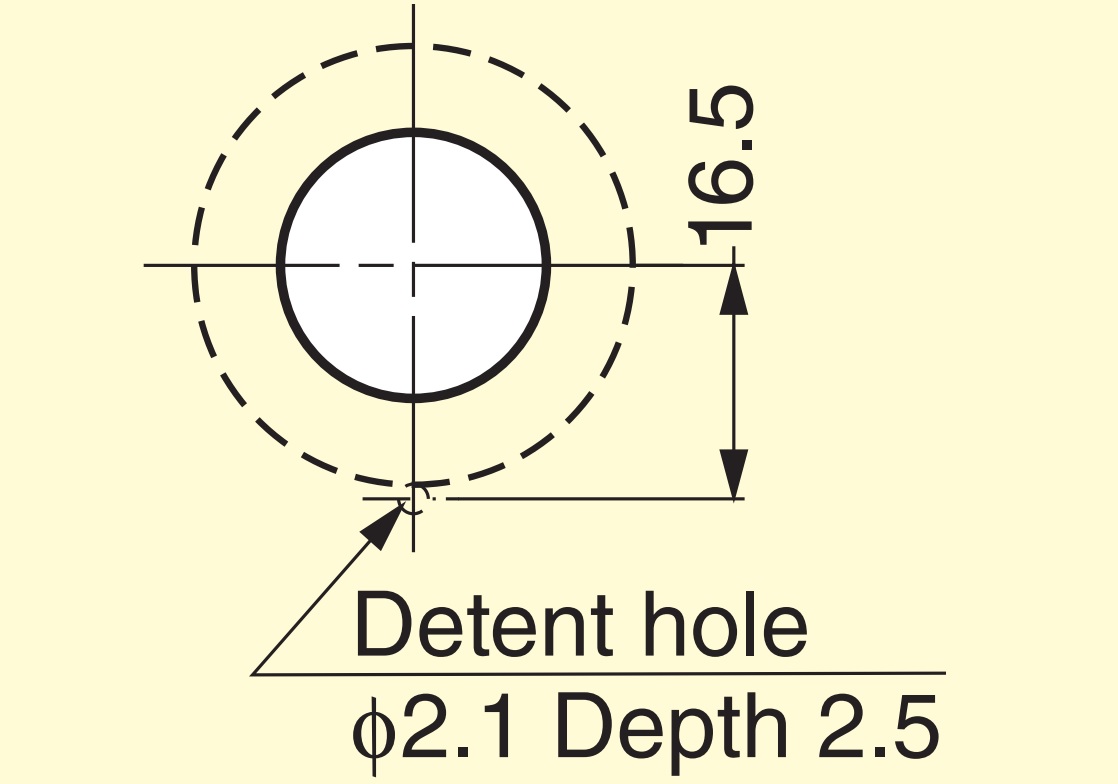 Hoogwaardige drukknopgreep van zinklegering, oppervlak: verchroomd, 18,8 mm (0,8") PK03CR. Hoge kwaliteit solide en elegante pushlock gemaakt van ZDC voor lade, campermeubilair, boten, privévliegtuigen en nog veel meer, door Sugatsune / LAMP® (Japan) - Afbeelding 5