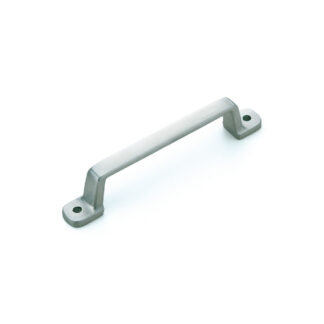 Roestvrijstalen handgreep V2A (SUS304), 124 mm (4,9″) FT-110S. Hoogwaardige massief RVS handgreep van RVS V2A (SUS304), zijdemat, voor RVS keukens, badkamermeubels, vochtige omgevingen, schepen van Sugatsune / LAMP® (Japan)