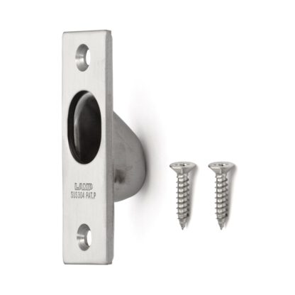 Roestvrijstalen vingergreepschaal, V2A (SUS304), 70 mm (2,8") YK-70. Hoogwaardige roestvrijstalen handgreepschaal van roestvrij staal V2A (SUS304), satijnmat, voor deuren, schuifdeuren, badkamers, schepen, vochtige omgevingen van Sugatsune / LAMP® (Japan)