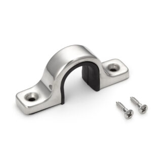 Roestvrijstalen rubberen handgreep V2A (SUS304), 70 mm (2,8″) US-70M. Hoge kwaliteit V2A (SUS304) roestvrijstalen rubberen handgreep, spiegel gepolijst voor schepen, boten, natte omgevingen door Sugatsune / LAMP® (Japan)