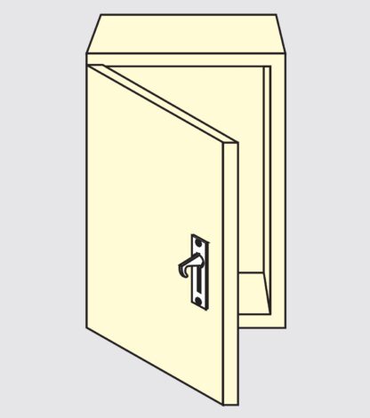 Roestvrijstalen inklapbare handgreep SUS304, 100 mm (3-15/16") ST-100. RVS inklapbare handgreep van RVS V2A, satijn mat, voor inspectieklep, inspectiedeur, onderhoudsdeur, onderhoudsopening, vochtige omgeving, schip, caravan van Sugatsune / LAMP® (Japan) - Afbeelding 6