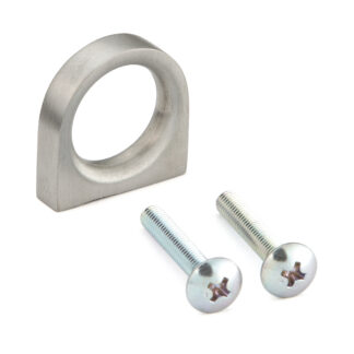 SUS304 roestvrijstalen ringgreep, 24,5 mm (1") SD-24S. Roestvrijstalen ringhandgreep gemaakt van roestvrij staal V2A, satijn mat, voor roestvrijstalen keuken, badkamermeubels, medische ruimte, vochtige omgeving, schip, camper, door Sugatsune / LAMP® (Japa