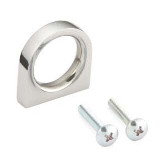 SUS304 roestvrijstalen ringgreep, 30,5 mm (1,3") SD-30M. Roestvrijstalen ringgreep gemaakt van roestvrij staal V2A, glanzend gepolijst, voor roestvrijstalen keuken, badkamermeubels, medische ruimte, vochtige omgeving, schip, camper, door Sugatsune / LAMP®