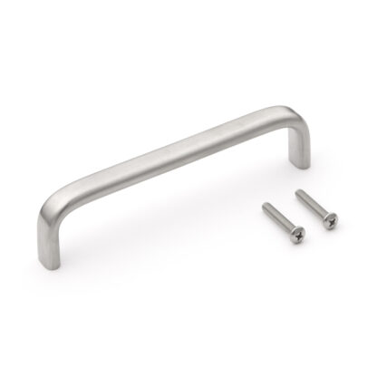 RVS deurkruk V2A (SUS304), 150 mm (6″) EC-150S. Hoogwaardige massieve RVS deurkruk van RVS V2A (SUS304), zijdemat, voor vochtige omgevingen, schepen, voedingsruimte, medische ruimte van Sugatsune / LAMP® (Japan)