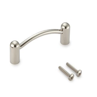 RVS deurkruk V2A (SUS304), 89 mm (3,6″) LX-90M. Hoogwaardige massief roestvrijstalen deurkruk gemaakt van roestvrij staal V2A (SUS304) voor vochtige omgevingen, schepen, voedselruimte, medische ruimte, laboratoriumfaciliteiten door Sugatsune / LAMP® (Japan)