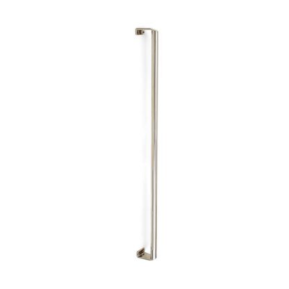 RVS deurkruk handvat V4A (SUS316), 1000 mm (39″) MP-1000. Hoogwaardige massief roestvrijstalen deurkruk gemaakt van het fijnste roestvrij staal V4A (SUS316) voor medische ruimtes, laboratoriumapparatuur, vochtige, ruwe en sterk corrosieve omgevingen van Sugatsune / LAMP® (Japan)