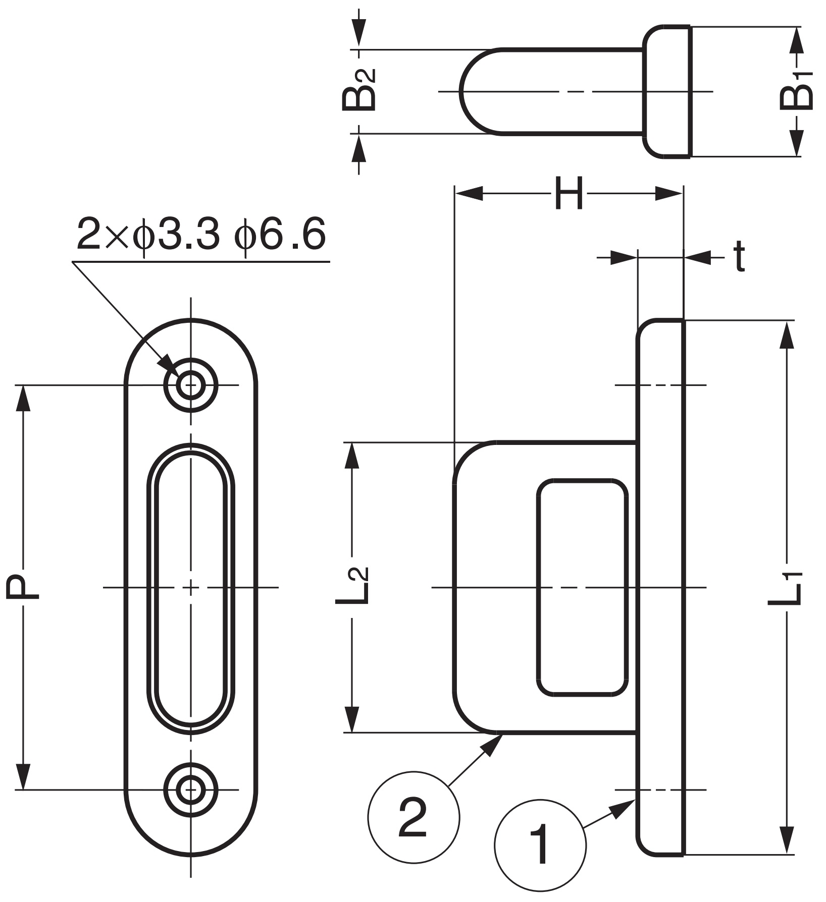 SUS304 roestvrijstalen handgreep met softgrip-gebied, 70 mm (2-3/4"), HS-70S. Zacht roestvrijstalen handvat gemaakt van roestvrij staal V2A, satijn mat, voor keuken, woonkamermeubels, badkamermeubels, vochtige omgeving, schip, caravan, door Sugatsune / LAMP® (Japan) - Afbeelding 2