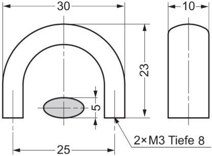 Hoogwaardige roestvrijstalen meubelgreep gemaakt van SUS304 (V2A), glanzend gepolijst, 30 mm (1,2") DS-30M. Roestvrijstalen deurklink gemaakt van SUS304 (V2A), glanzend gepolijst, voor boot, jacht, roestvrijstalen keuken, strandhotel, dokterspraktijk, meu - Afbeelding 2