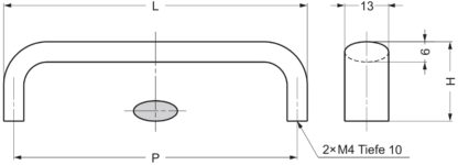 Hoogwaardige roestvrijstalen meubelgreep gemaakt van SUS304 (V2A), glanzend gepolijst, 70 mm (2,8") DL-70M. Roestvrijstalen deurklink gemaakt van SUS304 (V2A), glanzend gepolijst, voor boot, jacht, roestvrijstalen keuken, strandhotel, dokterspraktijk, meu - Afbeelding 2