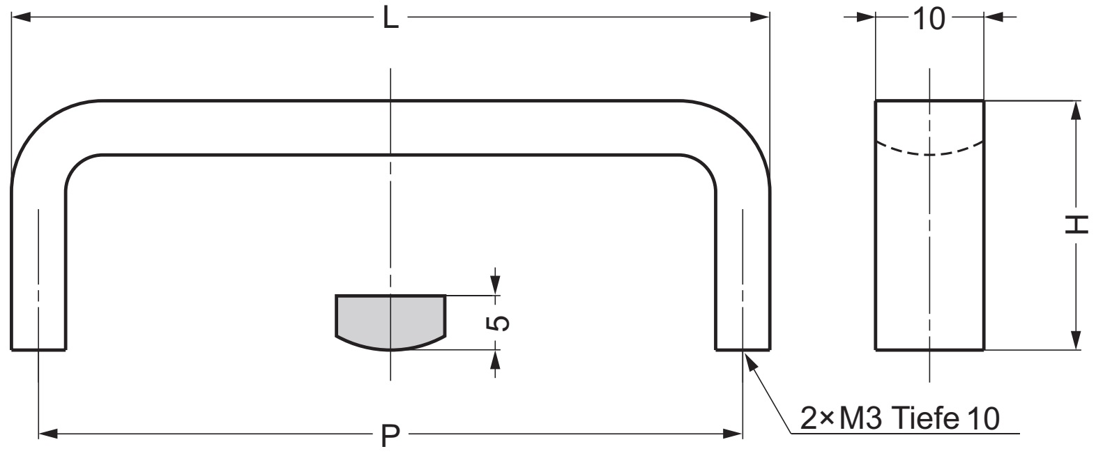 Hoogwaardige roestvrijstalen meubelgreep gemaakt van SUS304 (V2A), glanzend gepolijst, 90 mm (3,6") KB-90M. Roestvrijstalen deurklink gemaakt van SUS304 (V2A), glanzend gepolijst, voor boot, jacht, roestvrijstalen keuken, strandhotel, dokterspraktijk, meu - Afbeelding 2