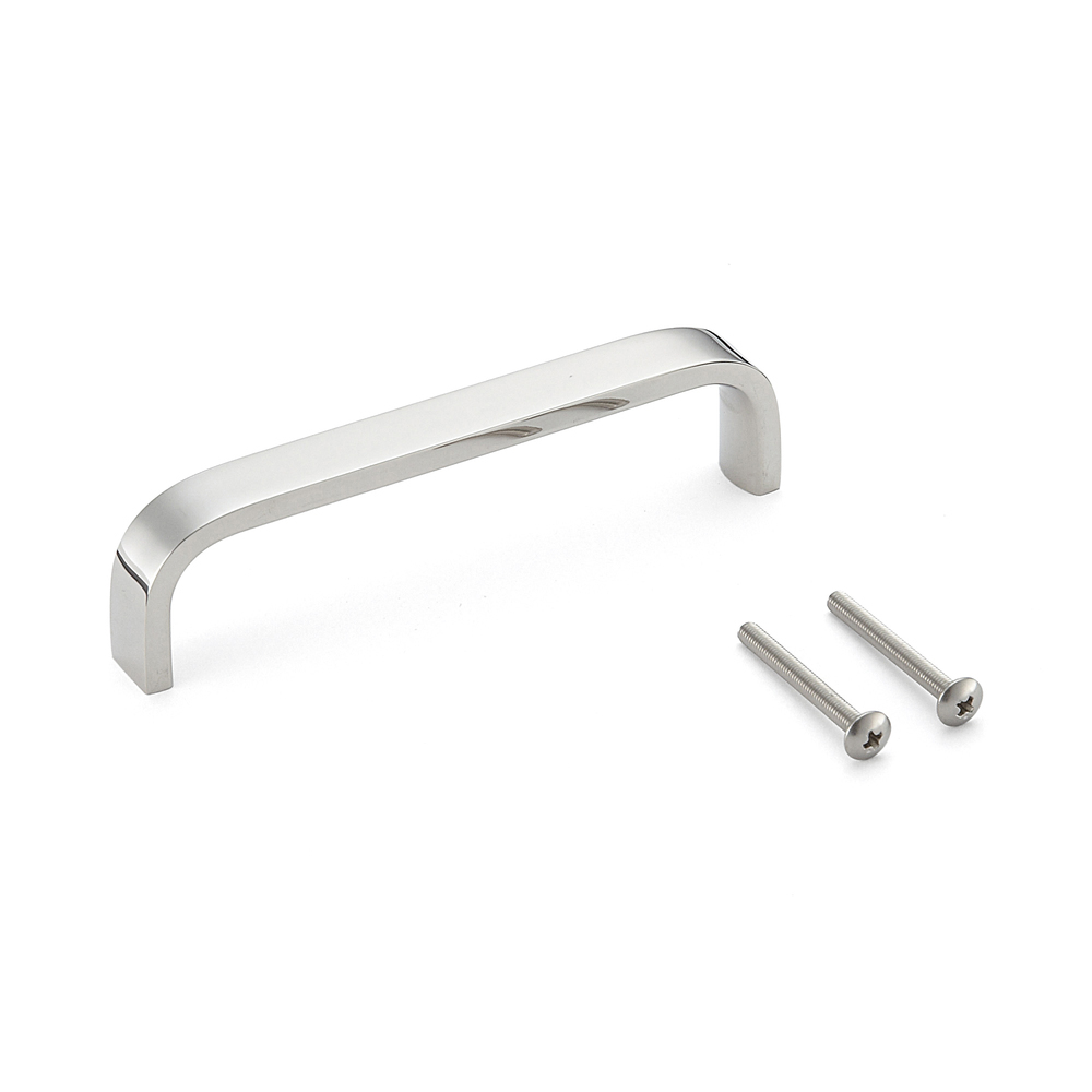 Hoogwaardige roestvrijstalen meubelgreep gemaakt van SUS304 (V2A), glanzend gepolijst, 90 mm (3,6") KB-90M. Roestvrijstalen deurklink gemaakt van SUS304 (V2A), glanzend gepolijst, voor boot, jacht, roestvrijstalen keuken, strandhotel, dokterspraktijk, meu