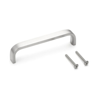 Hoogwaardige roestvrijstalen meubelgreep gemaakt van SUS304 (V2A), satijn mat, 90 mm (3,6") KB-90S. Roestvrijstalen deurklink gemaakt van SUS304 (V2A), satijn mat, voor boot, jacht, roestvrijstalen keuken, strandhotel, dokterspraktijk, meubels, door Sugat
