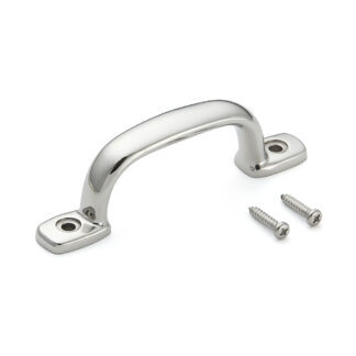 RVS meubelgreep SUS316, 120mm (4,8″) 2LC-120. Handgreep gemaakt van het fijnste corrosievrije roestvrij staal V4A (SUS316) voor hoogwaardige faciliteiten, maar ook voor gebruik buitenshuis, vochtige, ruwe en sterk corrosieve omgevingen van Sugatsune / LAMP® (Japan)