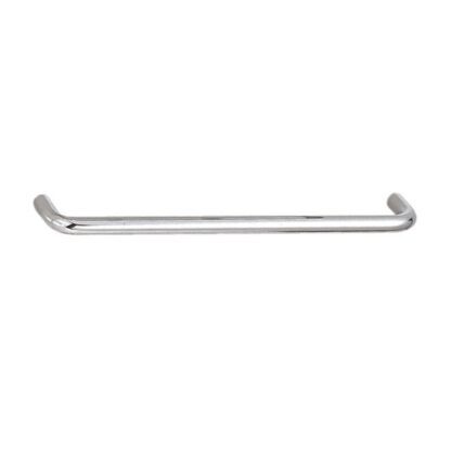 RVS meubelgreep SUS316, 238mm (9,4″) SWF-690. Beugelgreep, gemaakt van het fijnste corrosievrije roestvrij staal V4A (SUS316) voor hoogwaardige faciliteiten, maar ook voor buitengebruik, vochtige, ruwe en sterk corrosieve omgevingen van Sugatsune / LAMP® (Japan)