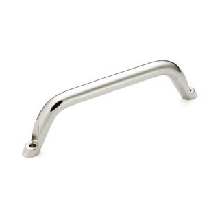 RVS meubelgreep SUS316, 275,5mm (10,9″) MG-250. Solide stevige handgreep gemaakt van het fijnste corrosievrije roestvrij staal V4A (1.4401, SUS316) voor hoogwaardige faciliteiten, buitenruimtes, vochtige, ruwe en zeer corrosieve omgevingen door Sugatsune / LAMP® (Japan)
