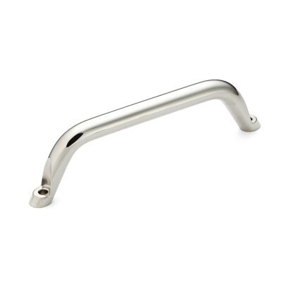 RVS meubelgreep SUS316, 275,5mm (10,9″) MG-250. Solide stevige handgreep gemaakt van het fijnste corrosievrije roestvrij staal V4A (1.4401, SUS316) voor hoogwaardige faciliteiten, buitenruimtes, vochtige, ruwe en zeer corrosieve omgevingen door Sugatsune / LAMP® (Japan)