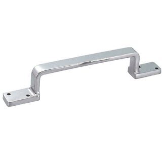 Roestvrijstalen meubelhandgreep SUS316, 280 mm (11.1″) FT-S280. Solide, stabiele handgreep van het fijnste corrosievrije roestvrij staal V4A (SUS316) voor hoogwaardige faciliteiten, buitenruimtes, vochtige, ruwe en sterk corrosieve omgevingen van Sugatsune / LAMP® (Japan)