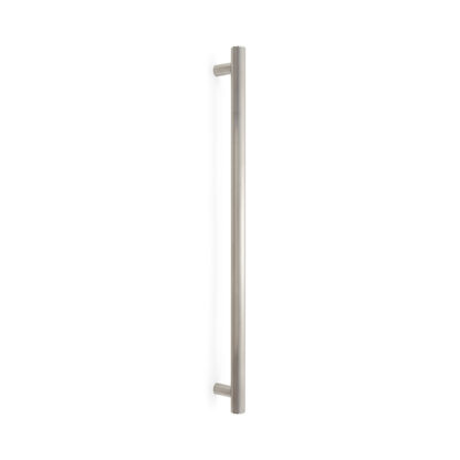 Roestvrijstalen deurklink SUS304, 800 mm (31,5") SSH-3280. Massieve roestvrijstalen deurklink gemaakt van roestvrij staal V2A, satijn mat, voor kamerdeur, productiemachine, trein, bus, speciaal voertuig, door Sugatsune / LAMP® (Japan)