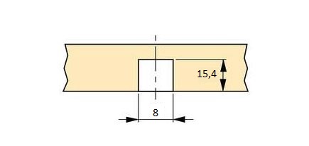 20-delige hoogwaardige persmoer met binnendraad M6, gemaakt van staal, oppervlak: verzinkt, 13,6 mm (17/32"), 8066705. Praktische aandrijfhuls met kraag voor meubelaansluitingen en nog veel meer, van EMUCA - Afbeelding 3