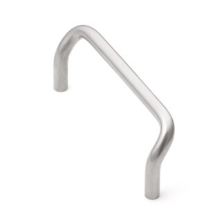 Ergonomische RVS deurkruk V2A (SUS304), 86 mm (3,4″) H-75-C-86. Hoogwaardige ergonomische RVS deurkruk van RVS V2A (SUS304), hoogglans gepolijst, voor vochtige omgevingen, schepen, machinebouw door Sugatsune / LAMP® (Japan)