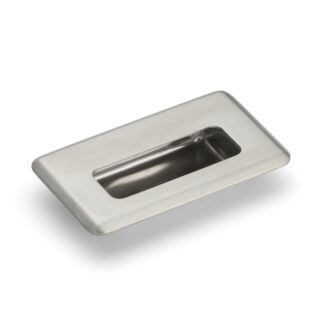 Exclusief RVS handvat cup SUS304, 109,5 mm (4-5/16") HH-FC-2. Roestvrijstalen handgreepschaal van roestvrij staal V2A, satijnmat, voor laden, kasten, vochtige omgevingen, schepen, machines, apparaten van Sugatsune / LAMP® (Japan)