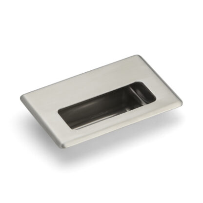 Exclusief RVS handvat beker SUS304, 138 mm (5-14/32"), HH-FC-1. Roestvrijstalen handgreepschaal van roestvrij staal V2A, satijnmat, voor laden, kasten, vochtige omgevingen, schepen, machines, apparaten van Sugatsune / LAMP® (Japan)