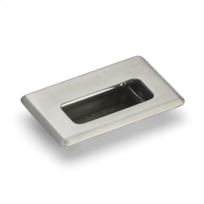Exclusief RVS handvat cup SUS304, 94 mm (3-11/16") HH-FC-3. Roestvrijstalen handgreepschaal van roestvrij staal V2A, satijnmat, voor laden, kasten, vochtige omgevingen, schepen, machines, apparaten van Sugatsune / LAMP® (Japan)