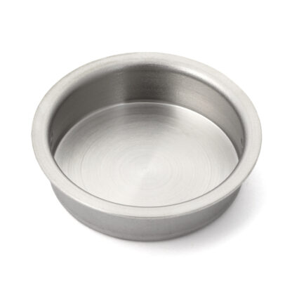 Exclusief ronde RVS handvat beker SUS304, ⌀36 mm (1-13/32") SMH-37. Ronde roestvrijstalen handgreepschaal van roestvrij staal V2A, satijn mat, voor laden, kasten, vochtige omgevingen, schepen, jachten, caravans van Sugatsune / LAMP® (Japan)