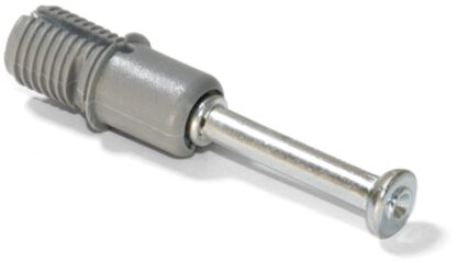 20 stuks expansiebouten, gemaakt van staal en kunststof, oppervlak: verzinkt, 21,6 mm (27/32"), 5912805. Uitbreidbaar verbindingsanker voor excentrische connectoren, legborden, kastonderdelen en nog veel meer, van EMUCA - Afbeelding 4