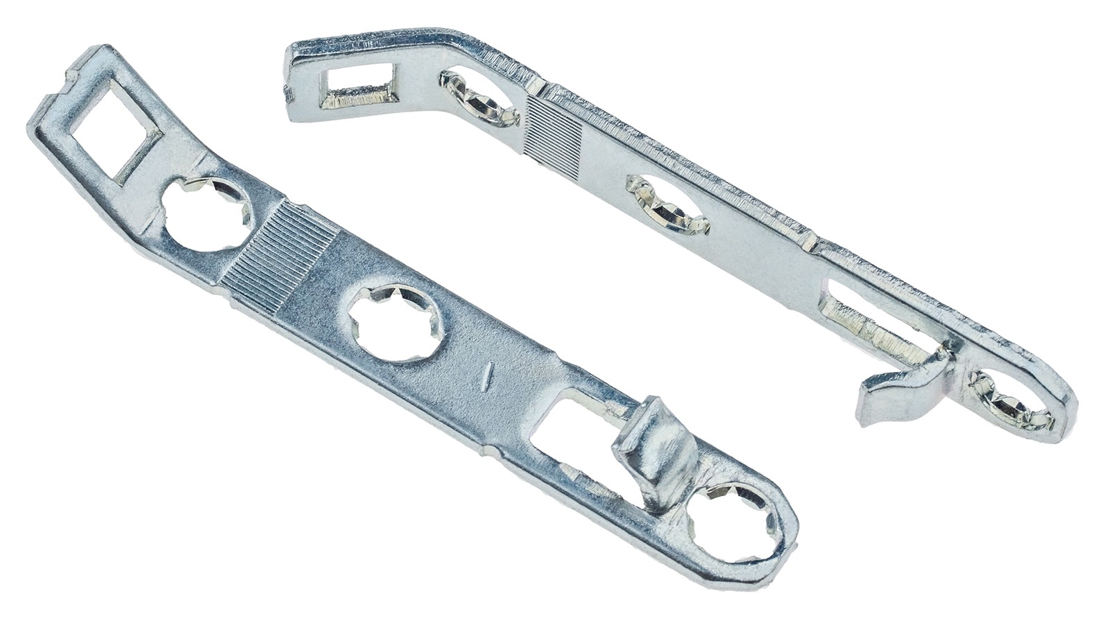 2 stuks frontbevestiging (links + rechts), voor framehoogtes 90, 122 en 186 mm, F102021855. Haak voor ladefront, GRASS Nova Pro One, GRASS Nova Pro Scala en nog veel meer, fabrikant: GRASS - Afbeelding 3