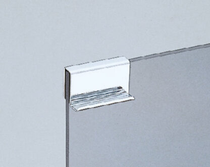 Contraplaat voor glasdikte 5 mm (13/64"), met handgreepfunctie, oppervlak: verchroomd, 40 mm (1-37/64"), K-150CR. Tegenhanger voor glazen kastdeur, magnetische vliegenvanger en nog veel meer, van Sugatsune / LAMP® (Japan) - Afbeelding 4