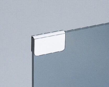 Contraplaat voor glasdikte 5 mm (13/64"), gemaakt van staal, oppervlak: verchroomd, 35 mm (1-3/8"), K-110CR. Tegenhanger voor glazen kastdeur, magnetische vliegenvanger en nog veel meer, van Sugatsune / LAMP® (Japan) - Afbeelding 4