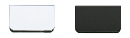 Contraplaat voor glasdikte 5 mm (13/64"), gemaakt van staal, oppervlak: verchroomd, 35 mm (1-3/8"), K-110CR. Tegenhanger voor glazen kastdeur, magnetische vliegenvanger en nog veel meer, van Sugatsune / LAMP® (Japan) - Afbeelding 2