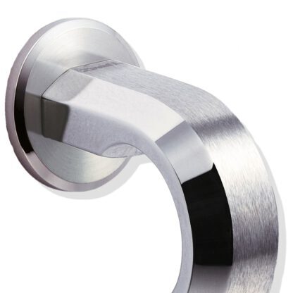 Glasbevestiging voor ZweiL® roestvrijstalen meubelknop, 16 mm (0.7″) ZL-2302-1916. Plaat van het fijnste RVS V4A (SUS316) en bevestigingsschroeven voor bevestiging op glas voor knoppen ZL-1901, ZL-1903, ZL-1904 en ZL-1905 van Sugatsune / LAMP® (Japan)