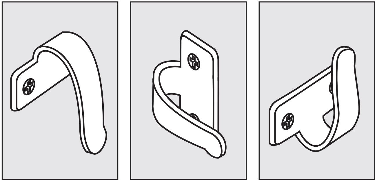 Hoogwaardige grote universele haak van roestvrij staal SUS304, oppervlak: mat en gepolijst, 85 mm (3,4"), 5H-85TT. V2A handdoekhaak voor badkamer, scheepsbouw, camper, buiten, vochtige omgeving en nog veel meer, door Sugatsune / LAMP® (Japan) - Afbeelding 4