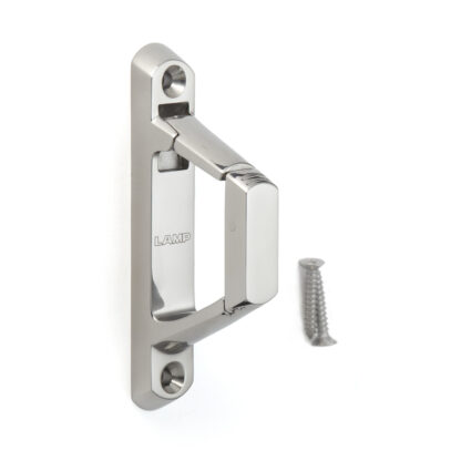 Hoogwaardige haak met veiligheidsklep van roestvrij staal SUS316, EN-E107. V4A Safety Lock Rope Hook voor scheepsbouw, buiten, vochtige omgeving, ruwe omgeving en nog veel meer, door Sugatsune / LAMP® (Japan)