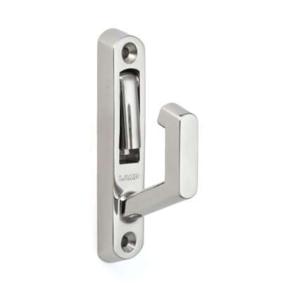 Hoogwaardige haak met veiligheidsklep van roestvrij staal SUS316, EN-K120. V4A Safety Lock Rope Hook voor scheepsbouw, buiten, vochtige omgeving, ruwe omgeving en nog veel meer, door Sugatsune / LAMP® (Japan) - Afbeelding 2